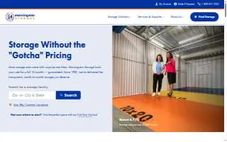 Morningstar Storage of Indian Trail website