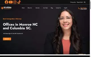 Rivera Immigration Law of Indian Trail website