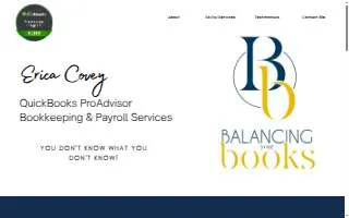 Balancing Your Books, LLC website