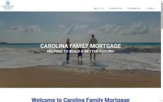 Carolina Family Mortgage Group website