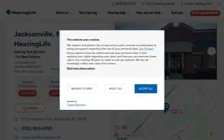 HearingLife of Jacksonville NC website