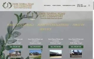 Jones Funeral Home of Jacksonville website