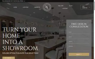 Kitchen & Lighting Designs website