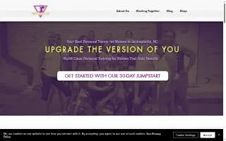 Size Healthy Fitness website