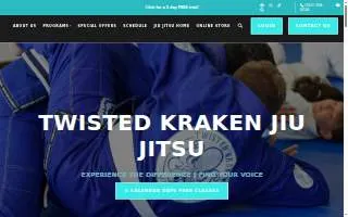 Twisted Kraken Jiu Jitsu website