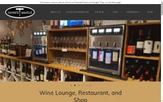 Uncork Unwind website