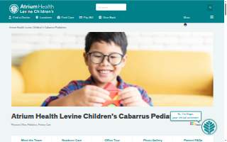 Atrium Health Levine Children's Cabarrus Pediatrics of Kannapolis