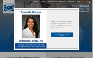 Cabarrus Eye Center website