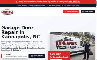 Kannapolis Garage Door Repair