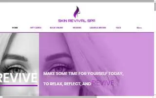 Skin Revival of Kannapolis website