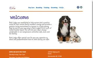 Bark Lodge website