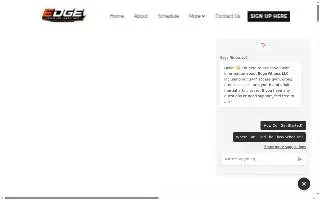 Edge Fitness LLC of Kernersville website