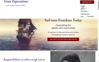 Great Expectations Counseling website