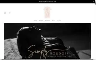 Simply-Boudoir website