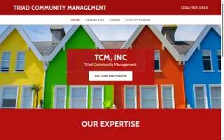 Triad Community Management website