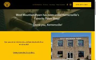 West Mountain Pawn website