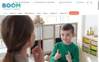 Boom Therapy Group of Kings Mountain website