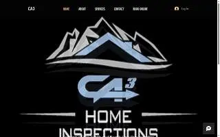 CA3 Home Inspections LLC website