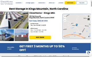 ClearHome Self Storage of Kings Mountain
