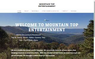Mountain Top Entertainment Asheville Wedding DJ and Photo Booth