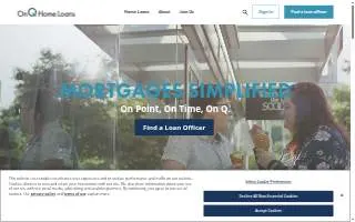 On Q Home Loans- Ben Ingle website
