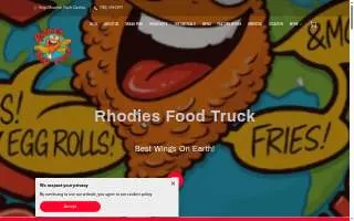Rhodies Food Truck LLC website