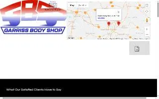 Garriss Body Shop, LLC website