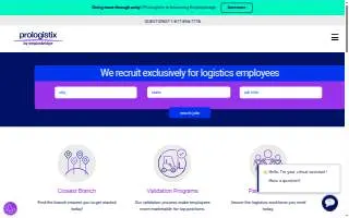ProLogistix of Kinston website