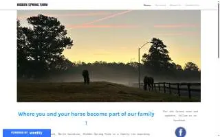 Hidden Spring Farm LLC website
