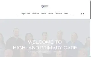 Highland Primary Care, PLLC website