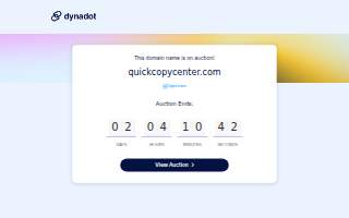 Quick Copy Center-Laurinburg