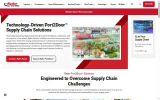 Ryder website