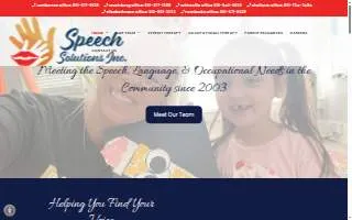 Speech Solutions Inc website