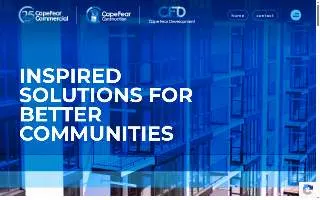 Cape Fear Commercial of Leland website