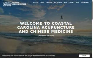 Coastal Carolina Acupuncture website