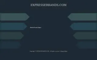 Express Errands & Courier - Wilmington website