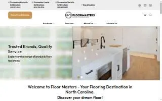 Floormasters Coastal website