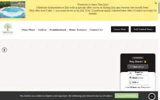 The Arboretum at Brunswick Village website