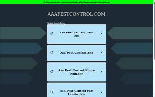 AAA Pest Control