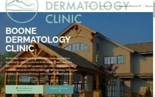 Boone Dermatology Clinic website