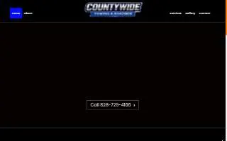 Countywide Towing & Roadside website