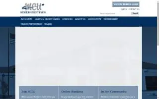 Members Credit Union of Lenoir website