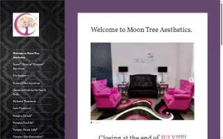 Moon Tree Aesthetics website