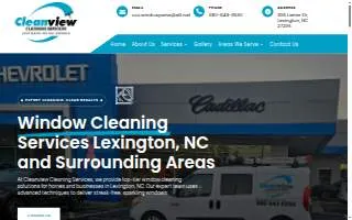 Cleanview Cleaning Services website