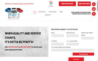 Pfaff's Auto Glass Inc