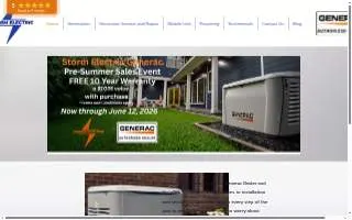 Storm Electric Co Inc. website