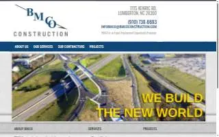 BMCO Construction website