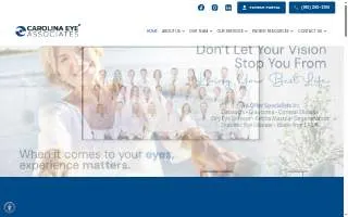 Carolina Eye Associates of Lumberton website