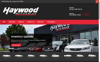 Haywood Auto Sales Inc
