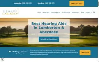 Hear Carolina of Lumberton website